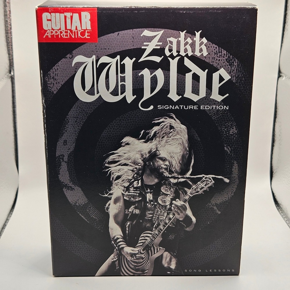 Guitar Apprentice Zakk Wylde Signature Edition 6 DVD Set‎ Black Instructional